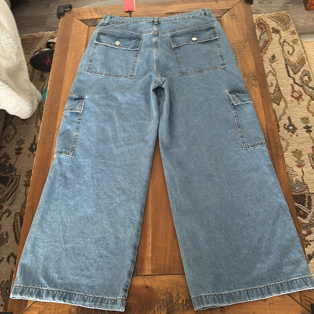 Cider Wide Leg Jeans, size Xl - Picture 12 of 12